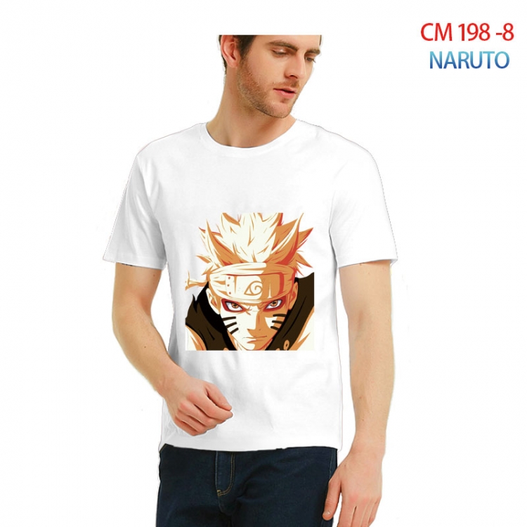 Naruto Printed short-sleeved cotton T-shirt from S to 3XL  CM 198 8