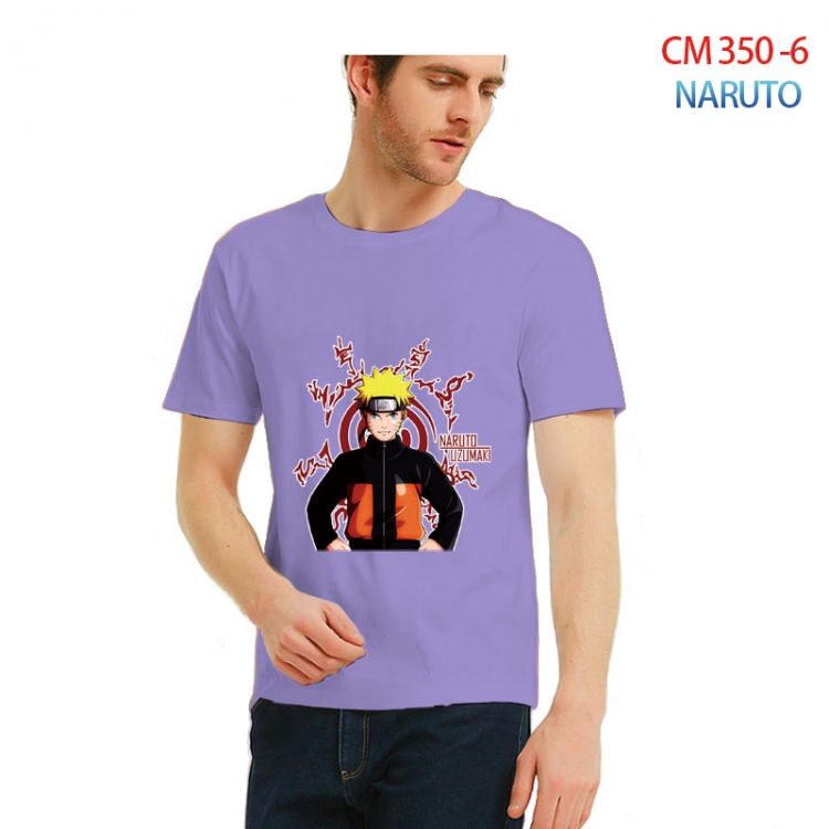 Naruto Printed short-sleeved cotton T-shirt from S to 3XL  CM 350 6