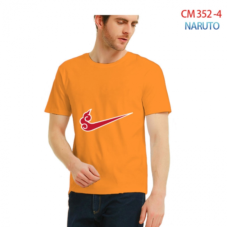 Naruto Printed short-sleeved cotton T-shirt from S to 3XL  CM 352 4