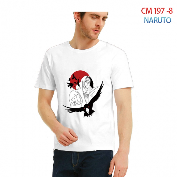 Naruto Printed short-sleeved cotton T-shirt from S to 3XL  CM 197 8