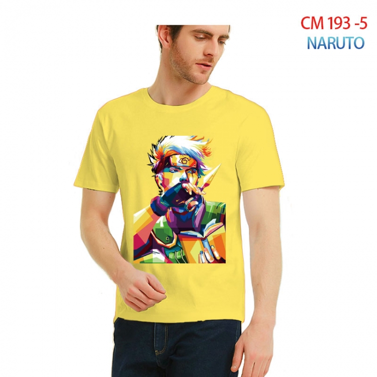 Naruto Printed short-sleeved cotton T-shirt from S to 3XL   CM 193 5