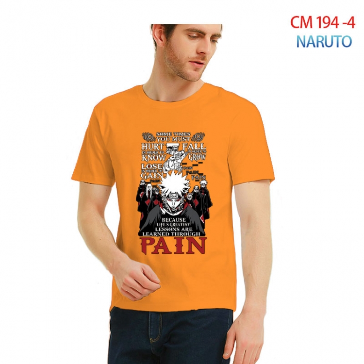 Naruto Printed short-sleeved cotton T-shirt from S to 3XL  CM 194 4