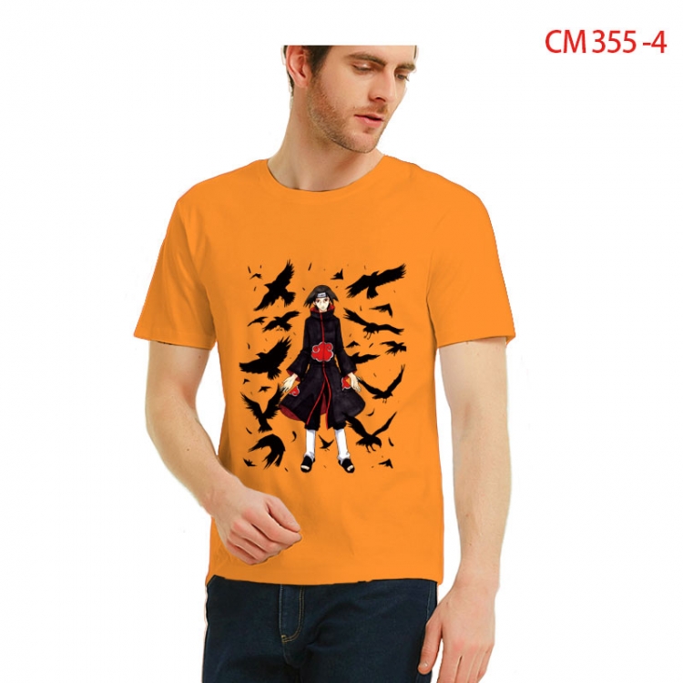 Naruto Printed short-sleeved cotton T-shirt from S to 3XL  CM 355 4