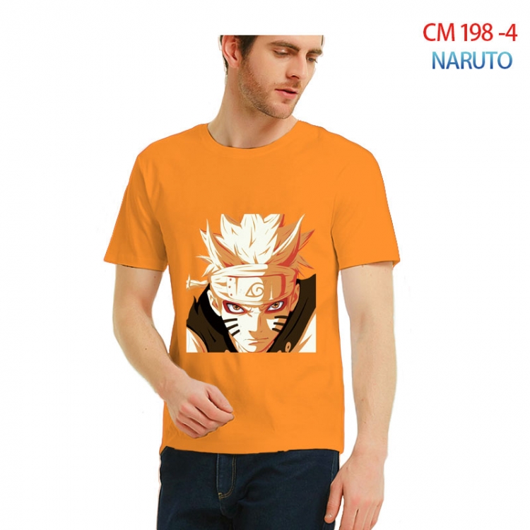 Naruto Printed short-sleeved cotton T-shirt from S to 3XL  CM 198 4