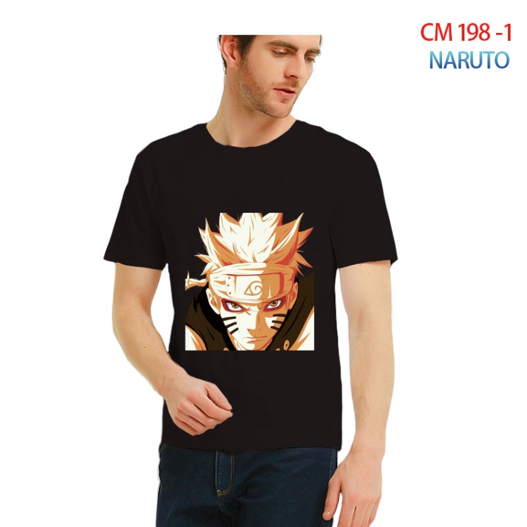 Naruto Printed short-sleeved cotton T-shirt from S to 3XL  CM 198 1