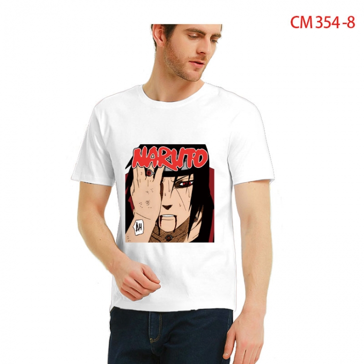 Naruto Printed short-sleeved cotton T-shirt from S to 3XL  CM 354 8