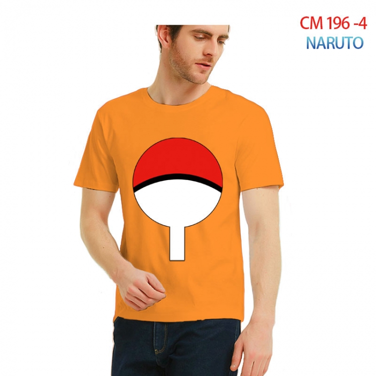 Naruto Printed short-sleeved cotton T-shirt from S to 3XL  CM 196 4