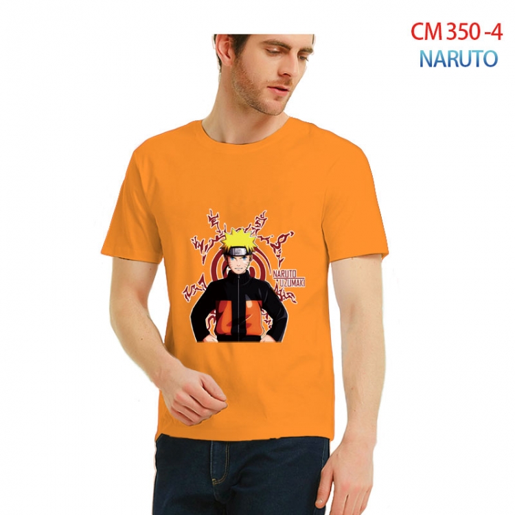 Naruto Printed short-sleeved cotton T-shirt from S to 3XL  CM 350 4