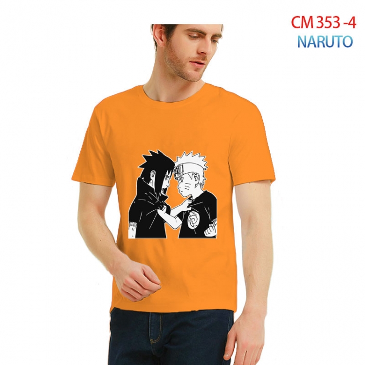 Naruto Printed short-sleeved cotton T-shirt from S to 3XL  CM 353 4