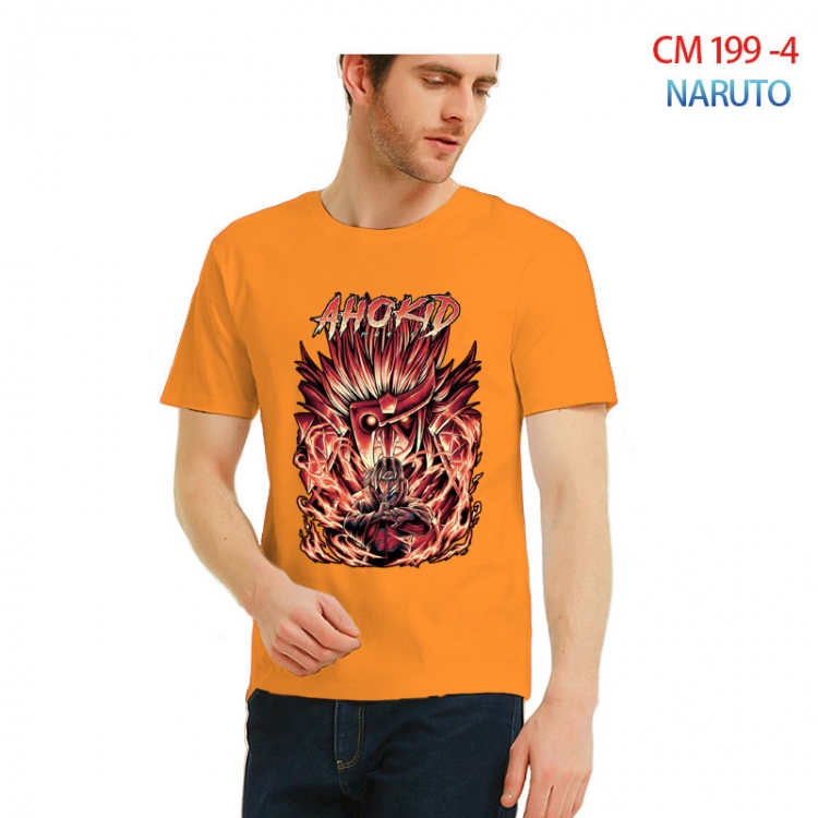 Naruto Printed short-sleeved cotton T-shirt from S to 3XL   CM 199 4