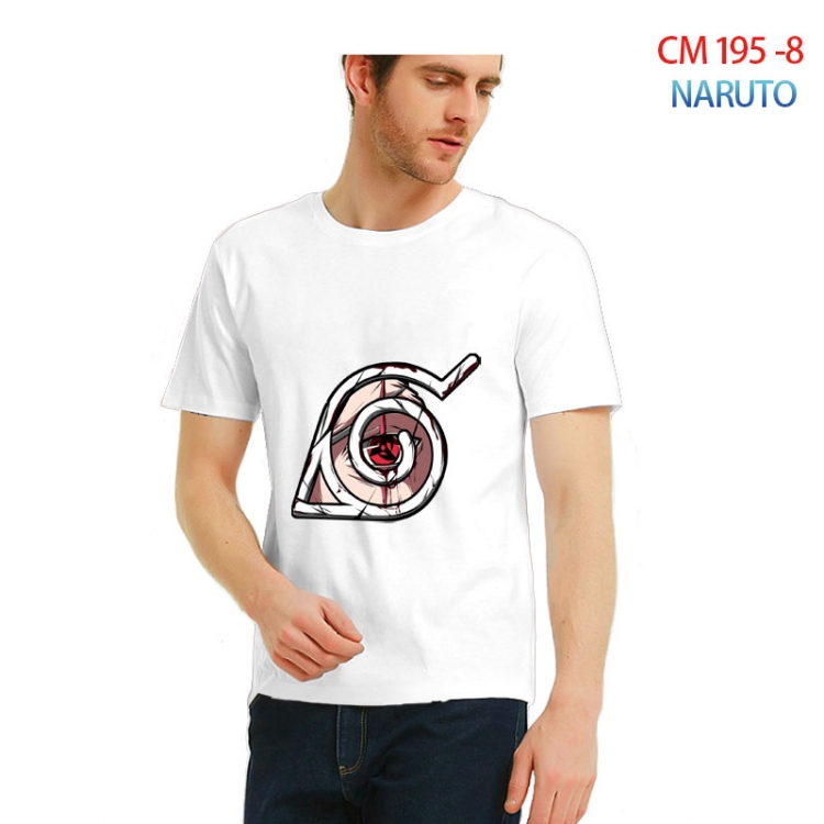 Naruto Printed short-sleeved cotton T-shirt from S to 3XL  CM 195 8