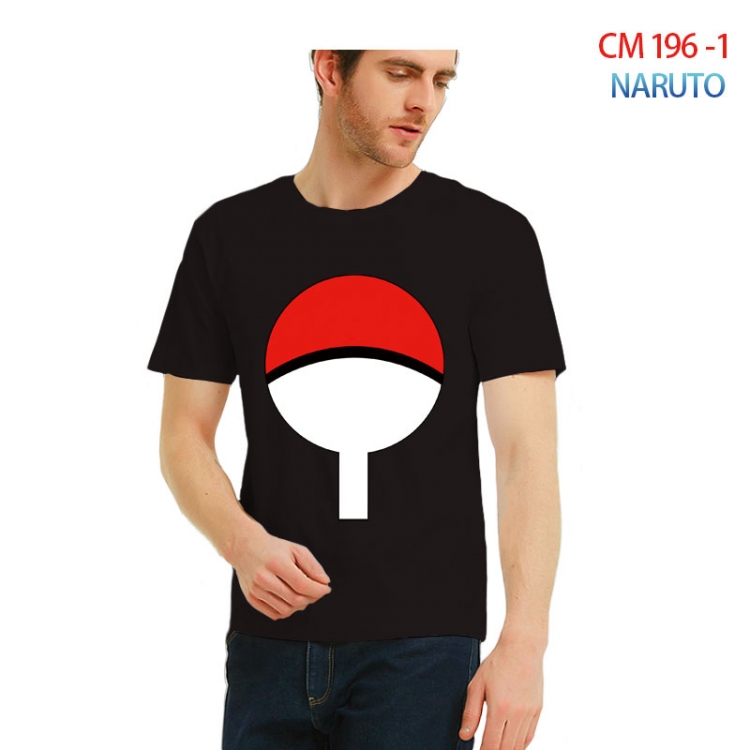 Naruto Printed short-sleeved cotton T-shirt from S to 3XL  CM 196 1