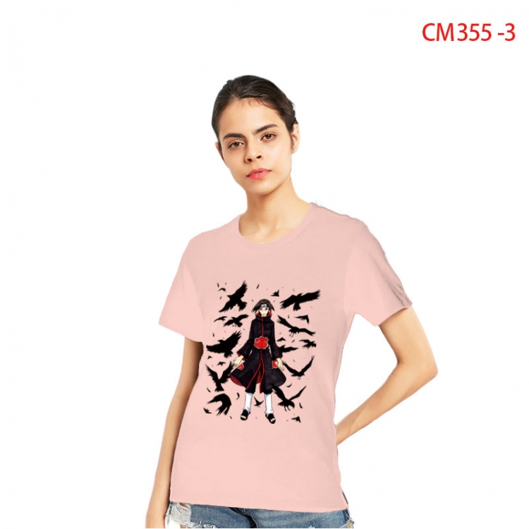 Naruto Women's Printed short-sleeved cotton T-shirt from S to 3XL  CM 355 3