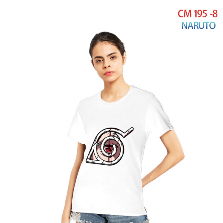 Naruto  Women's Printed short-sleeved cotton T-shirt from S to 3XL CM 195 8