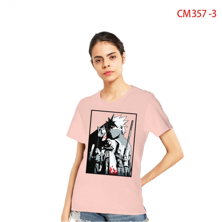 Naruto  Women's Printed short-sleeved cotton T-shirt from S to 3XL CM 357 3