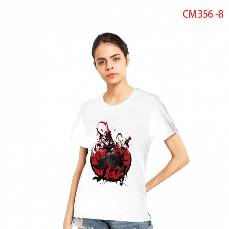 Naruto  Women's Printed short-sleeved cotton T-shirt from S to 3XL CM 356 8