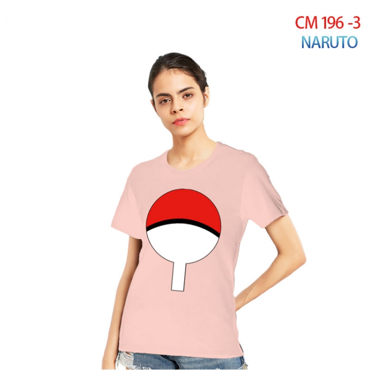 Naruto  Women's Printed short-sleeved cotton T-shirt from S to 3XL CM 196 3