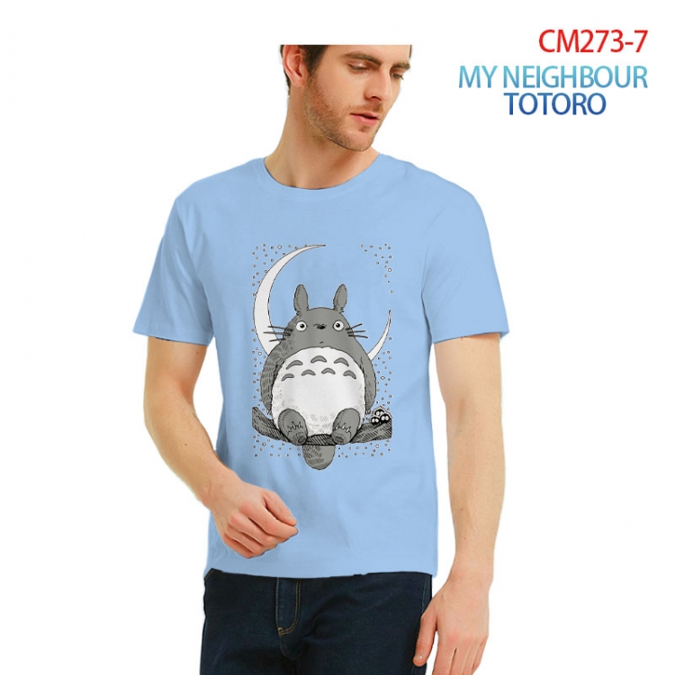 TOTORO Printed short-sleeved cotton T-shirt from S to 3XL CM273-7