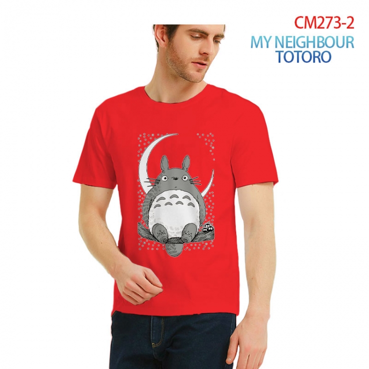 TOTORO Printed short-sleeved cotton T-shirt from S to 3XL CM273-2