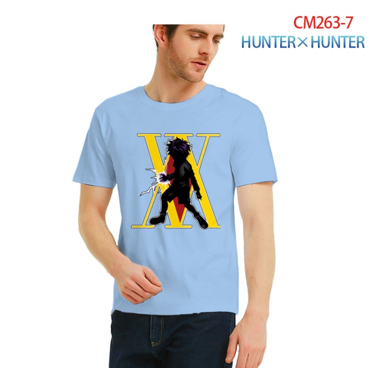 HunterXHunter Printed short-sleeved cotton T-shirt from S to 3XL  CM263-7