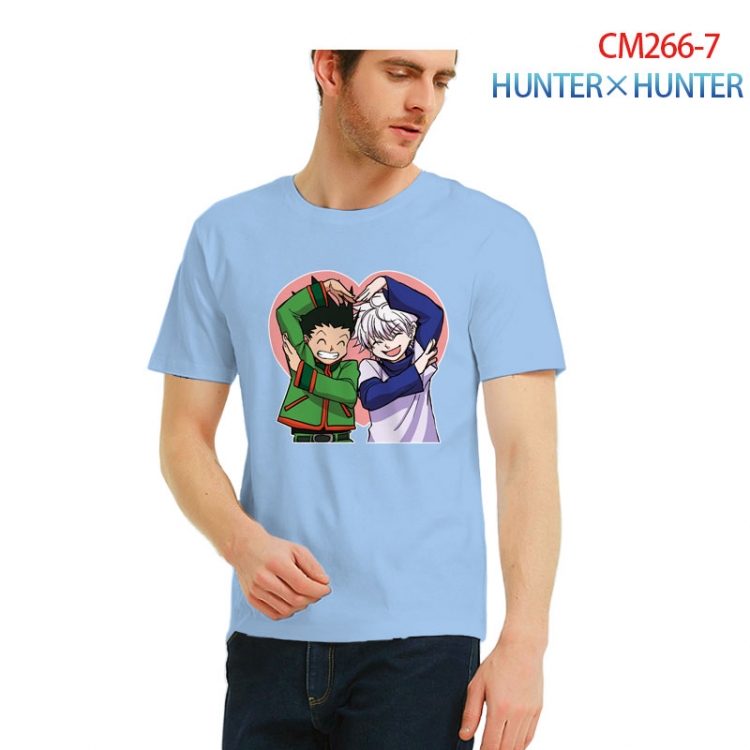 HunterXHunter Printed short-sleeved cotton T-shirt from S to 3XL  CM266-7