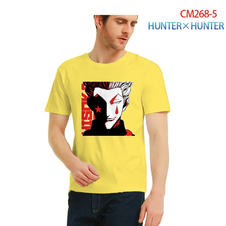 HunterXHunter Printed short-sleeved cotton T-shirt from S to 3XL   CM268-5