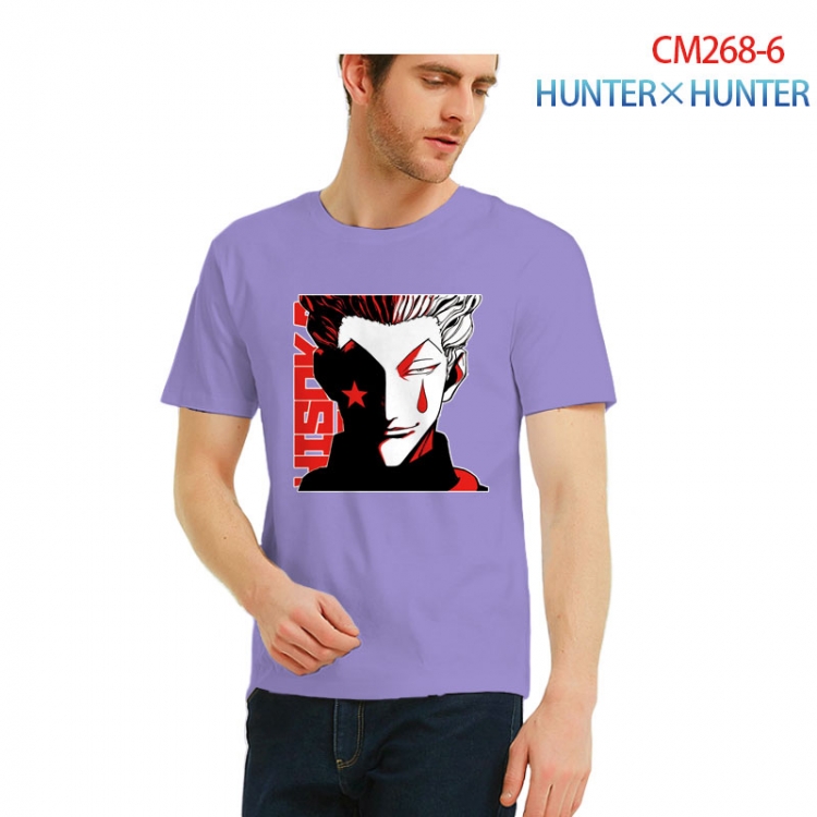 HunterXHunter Printed short-sleeved cotton T-shirt from S to 3XL   CM268-6