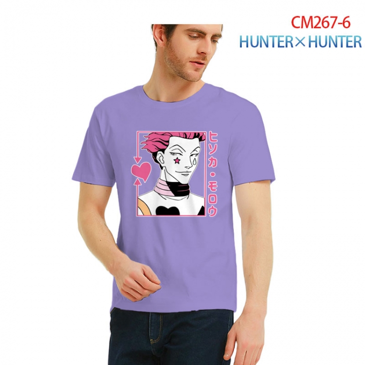 HunterXHunter Printed short-sleeved cotton T-shirt from S to 3XL  CM267-6