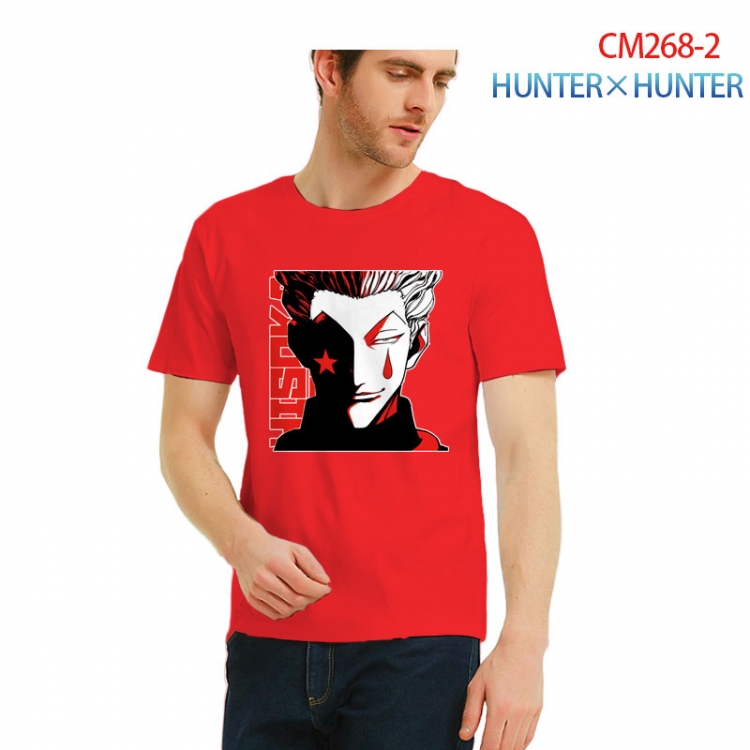 HunterXHunter Printed short-sleeved cotton T-shirt from S to 3XL  CM268-2
