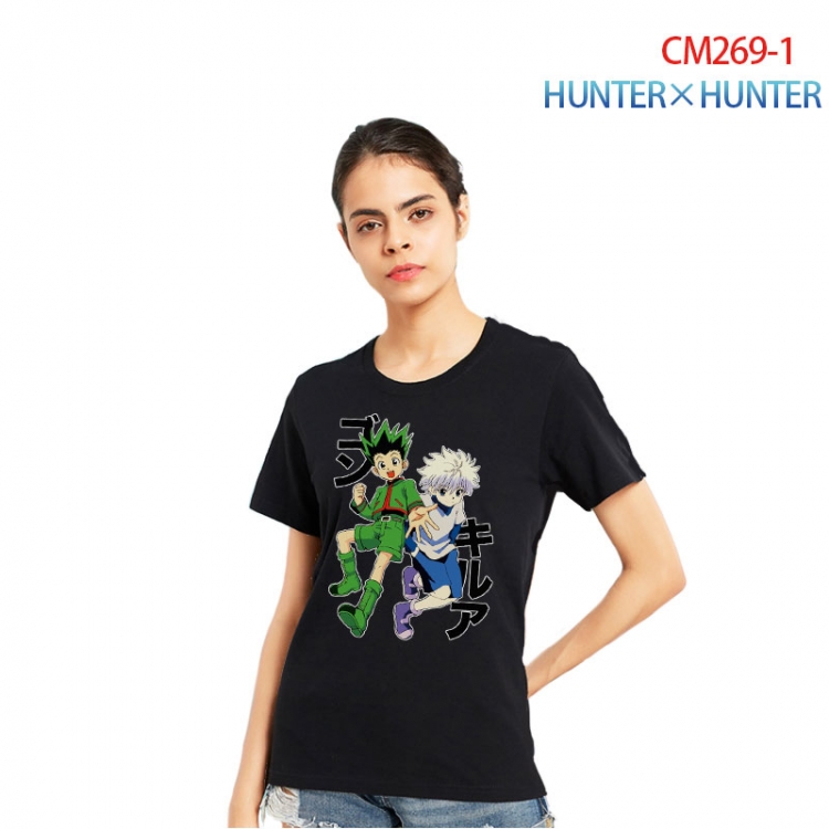 HunterXHunter Women's Printed short-sleeved cotton T-shirt from S to 3XL    CM269-1