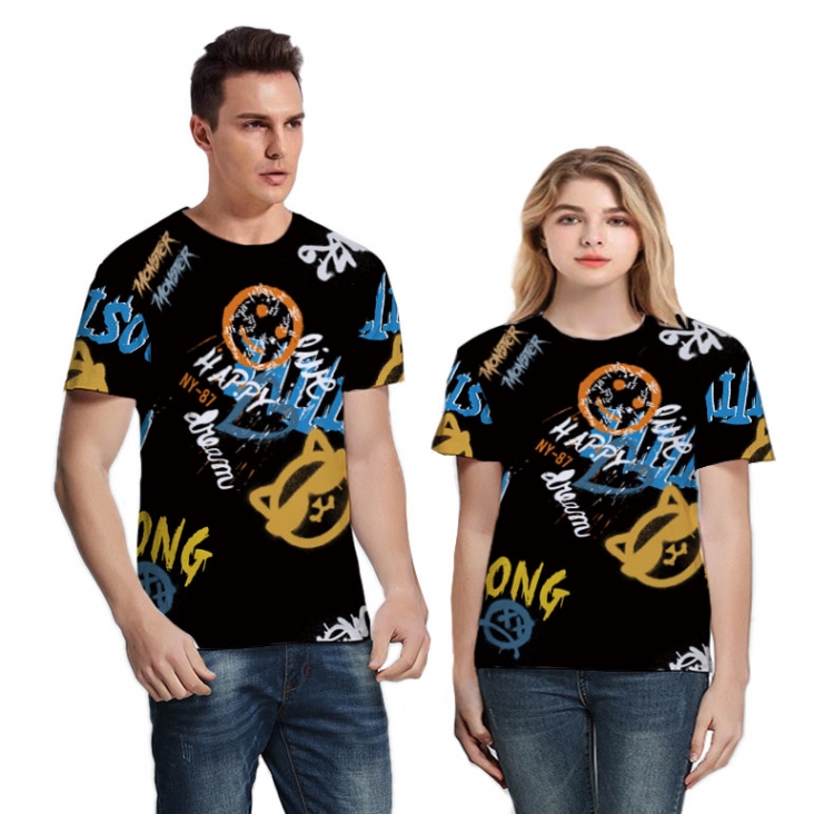 Stranger Things Full color printed short sleeve T-shirt 2XS-4XL, 9 sizes MQTO MQTO 2133