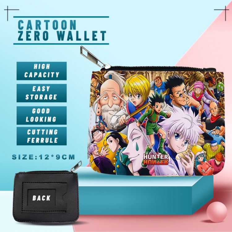 HunterXHunter PU storage bag card wallet purse style A price for 5 pcs