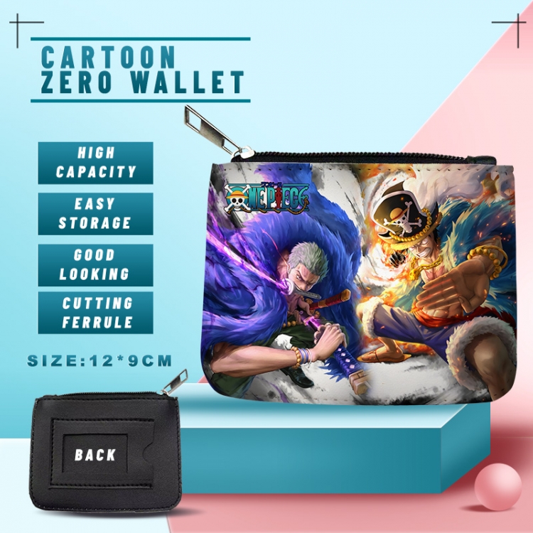 One Piece  PU storage bag card wallet purse 12X9cm  price for 5 pcs