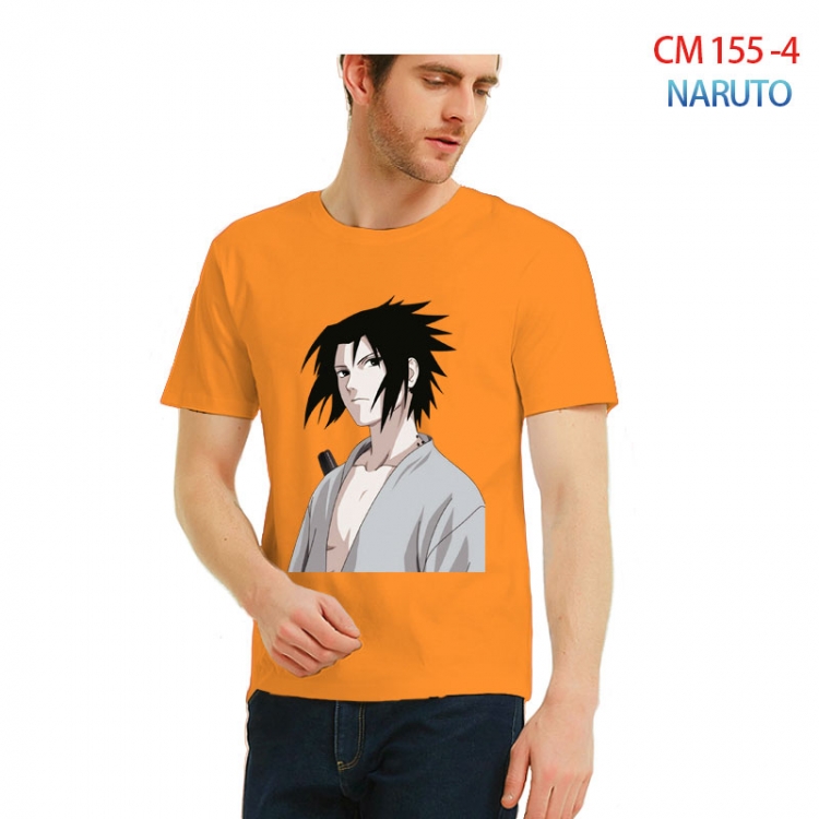 Naruto Printed short-sleeved cotton T-shirt from S to 3XL CM 155