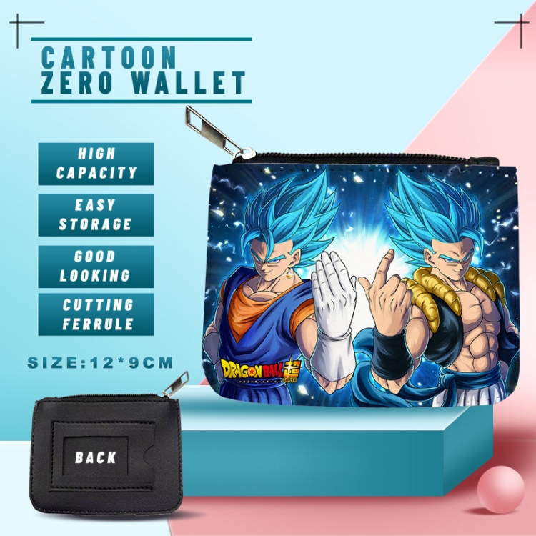 DRAGON BALL  PU storage bag card wallet purse 12X9cm