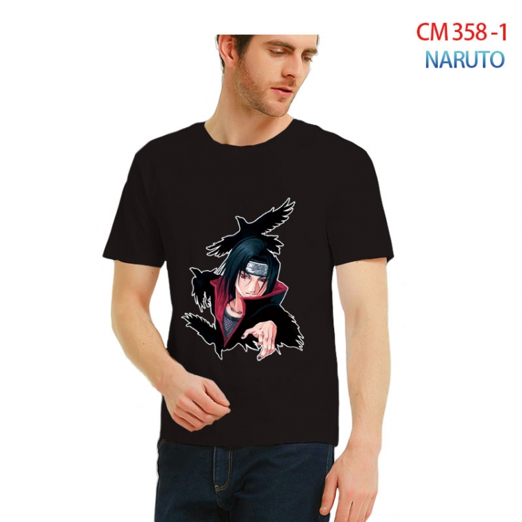 Naruto Printed short-sleeved cotton T-shirt from S to 3XL CM 358 1