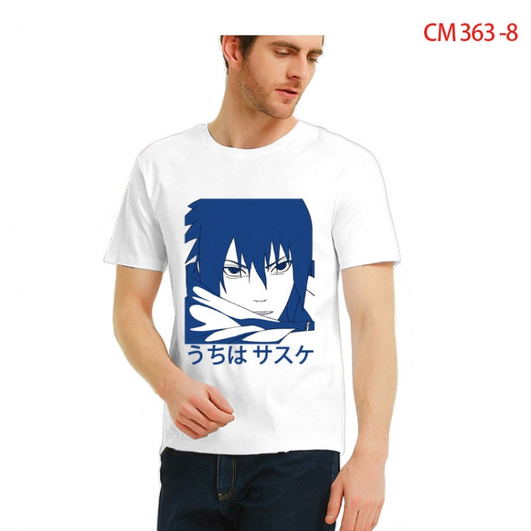 Naruto Printed short-sleeved cotton T-shirt from S to 3XL CM 363 8