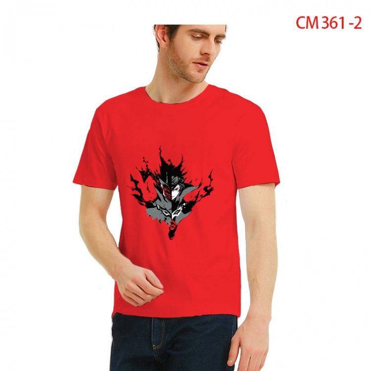 Naruto Printed short-sleeved cotton T-shirt from S to 3XL CM 361 2