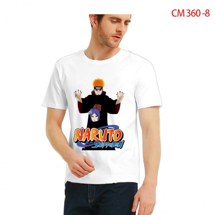 Naruto Printed short-sleeved cotton T-shirt from S to 3XL CM 360 8