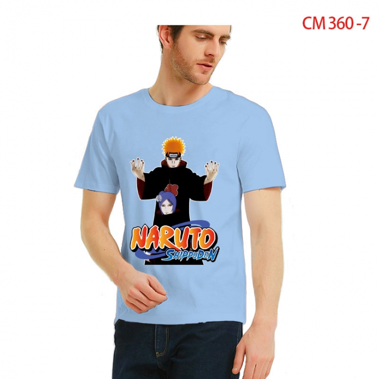 Naruto Printed short-sleeved cotton T-shirt from S to 3XL CM 360 7