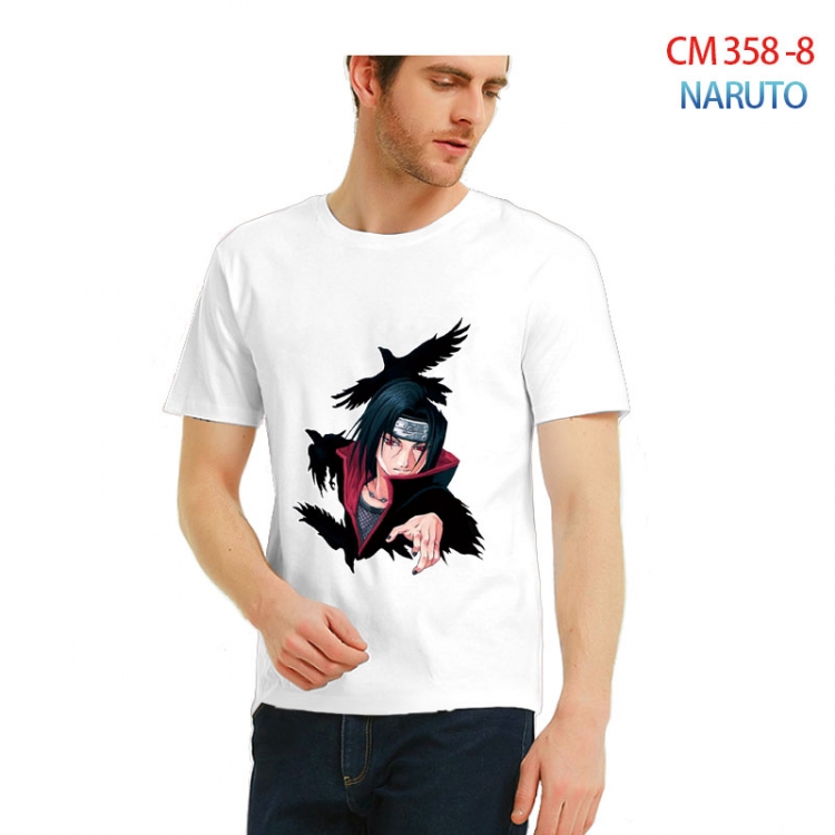 Naruto Printed short-sleeved cotton T-shirt from S to 3XL CM 358 8
