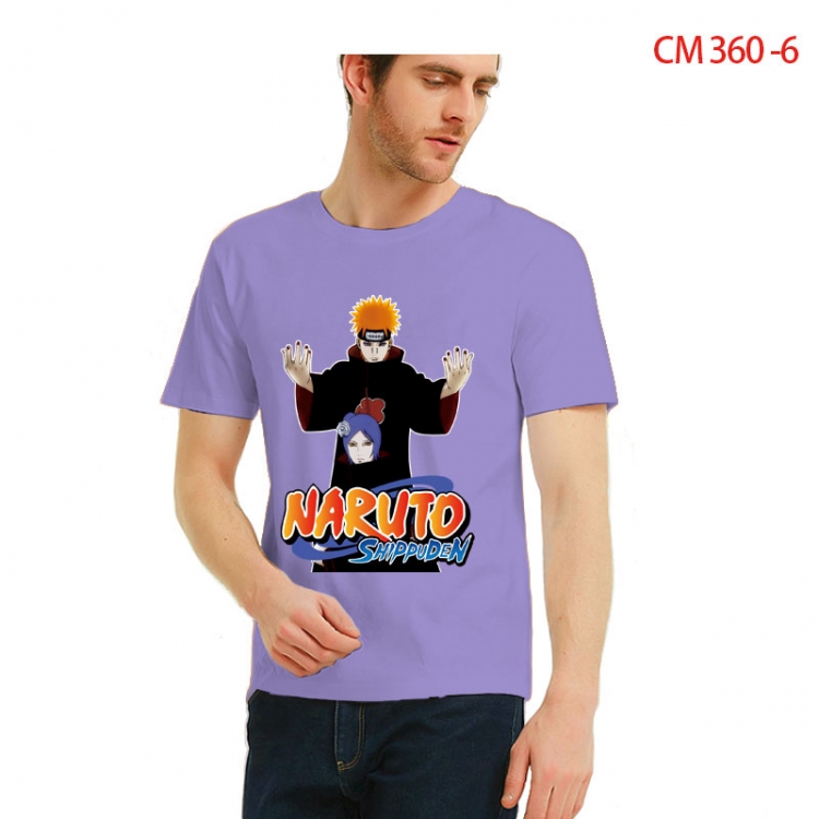 Naruto Printed short-sleeved cotton T-shirt from S to 3XL CM 360 6