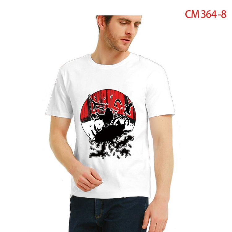 Naruto Printed short-sleeved cotton T-shirt from S to 3XL CM 364 8