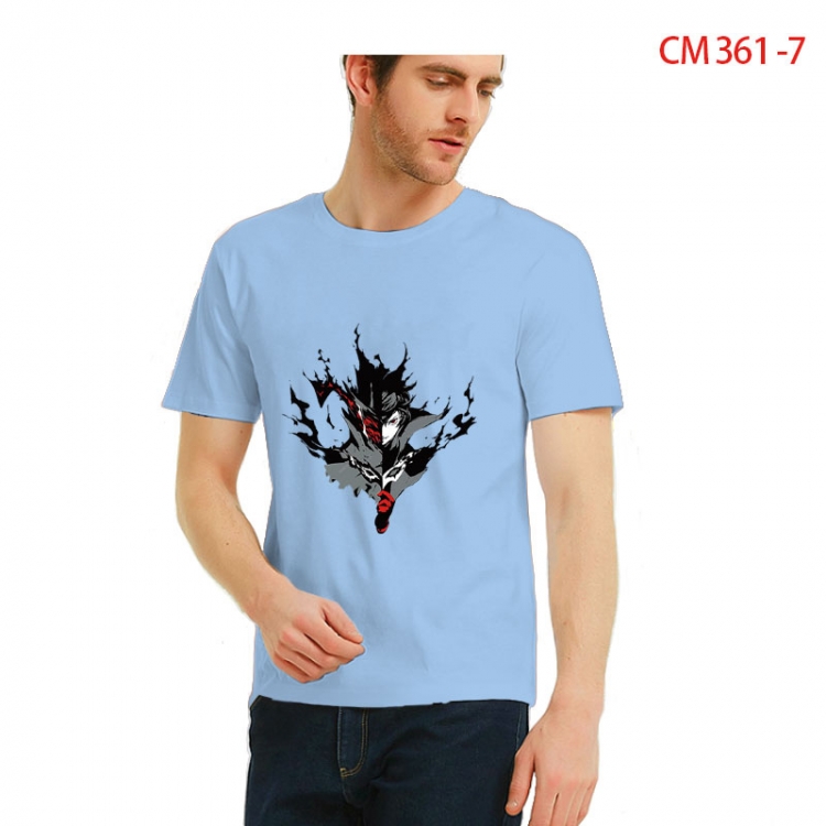 Naruto Printed short-sleeved cotton T-shirt from S to 3XL CM 361 7