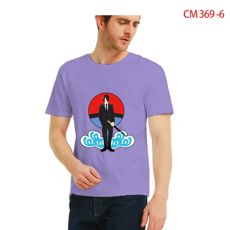 Naruto Printed short-sleeved cotton T-shirt from S to 3XL CM 369 6