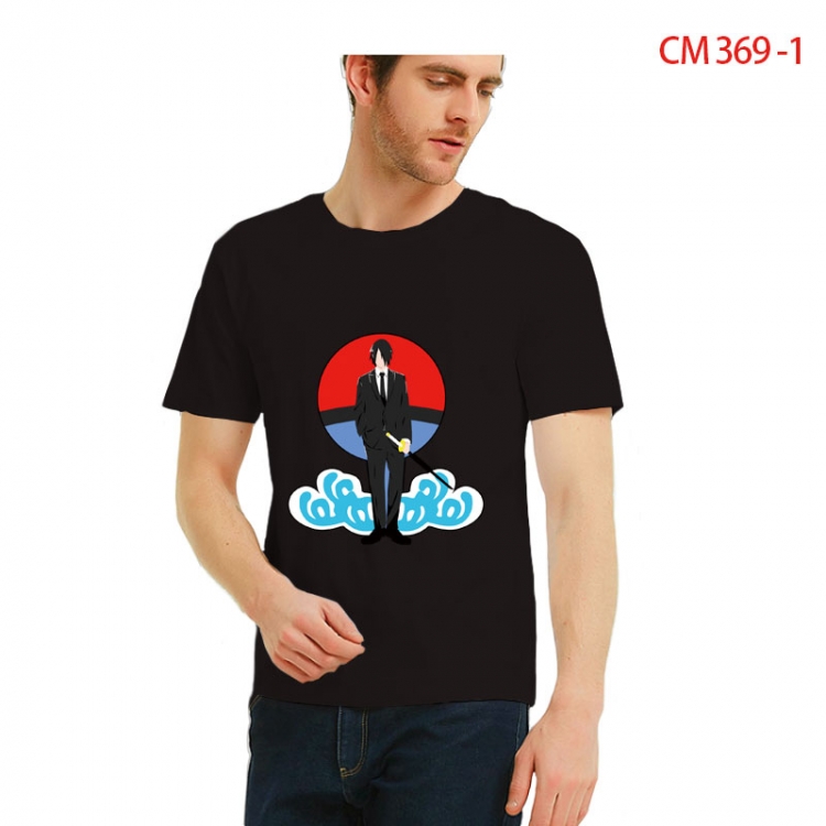 Naruto Printed short-sleeved cotton T-shirt from S to 3XL CM 369 1