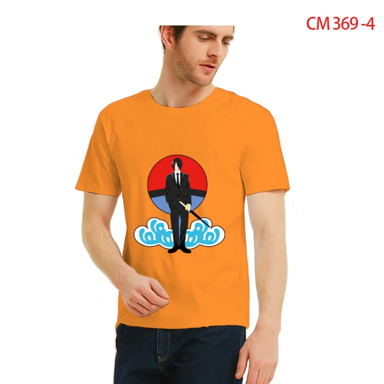 Naruto Printed short-sleeved cotton T-shirt from S to 3XL CM 369 4