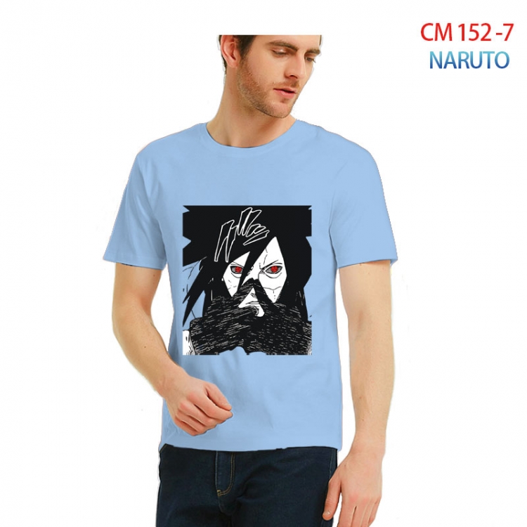 Naruto Printed short-sleeved cotton T-shirt from S to 3XL CM152