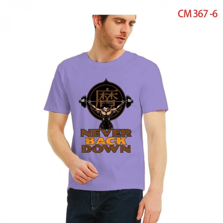 Naruto Printed short-sleeved cotton T-shirt from S to 3XL CM 367 6