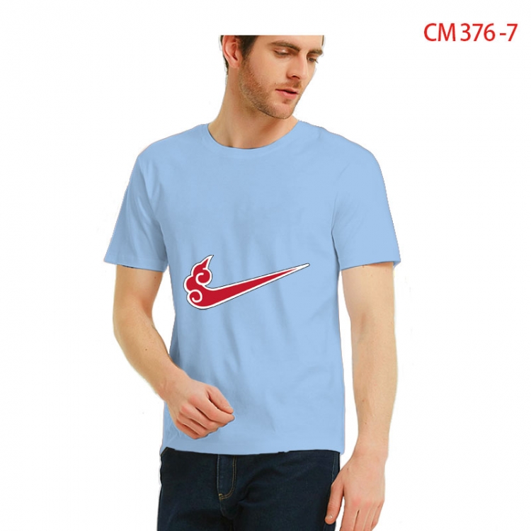 Naruto Printed short-sleeved cotton T-shirt from S to 3XL CM 376 7